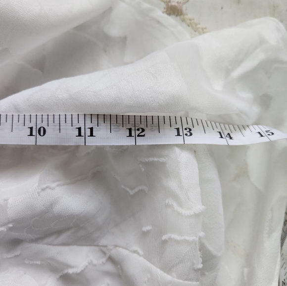 Lulus White Strapless Tiered Mini Dress Small Floral Jacquard Textured Bridal - Picture 4 of 5